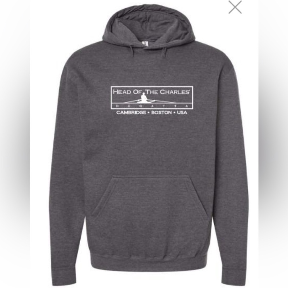 Head of the Charles Primary Logo Embroidered Soft Hooded Sweatshirt